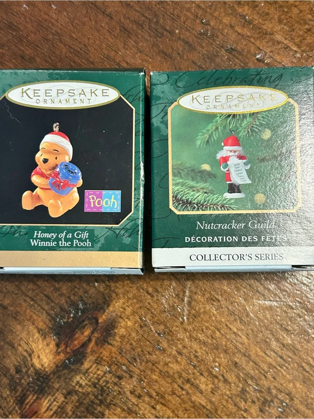 Hallmark Miniature Ornaments, Set of 5 Assorted Lot. Exc Condition